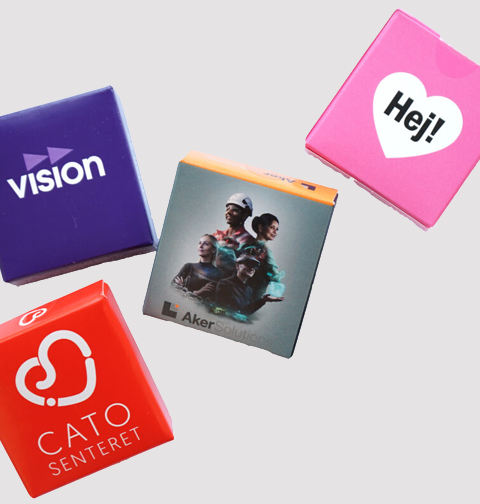 Tablettaskar med tryck