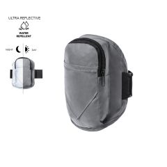 Vattenavvisande armbandsväska i polyester och reflex