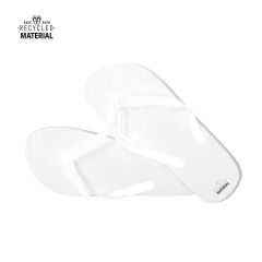 Flip-flops tillverkade av återvunna material EVA