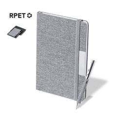 Presentask med anteckningsbok och kulspetspenna i RPET