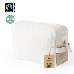 Necessär i Fairtrade-bomull och jute