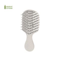 Hårborste med kort handtag i vetestrå
