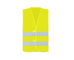 Standard säkerhetsväst av polyester med tryckmöjlighet