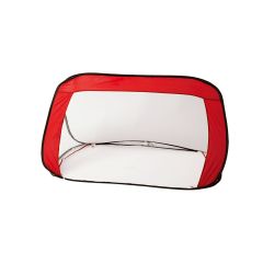 Hopfällbart fotbollsmål inklusive polyesterpåse