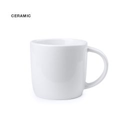 Keramiskt kaffemugg 380ml, med/utan logga