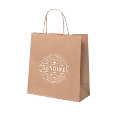 Lille genanvendt kraft papir pose - 4,5 liter - Ingen afgifter!