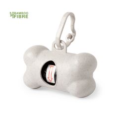 Husdjurs avfallspåsehållare med köttbensdesign