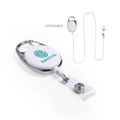 ID-kortshållare med liten karbinhake