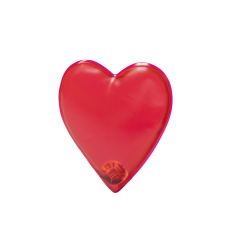 Hjärtformad värmekudde, återanvändbar, med/utan logotyp