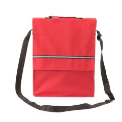 Messenger taske med refleks stribe m/u logo