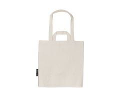 Fairtrade ekologisk bomullskasse med dubbla handtag 35 x 38 cm