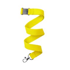 Budget polyester nyckelband med säkerhetsspänne och krok