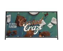 PVC Banner med tryck - egen storlek